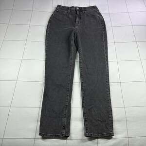 Madewell Jeans Womens 26 Washed Black Curvy Perfect Vintage Lunar High Rise